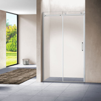 Душевая дверь Como VPS-1C120CL, 1200, хром, стекло прозрачное - Gidratop.ru изображение