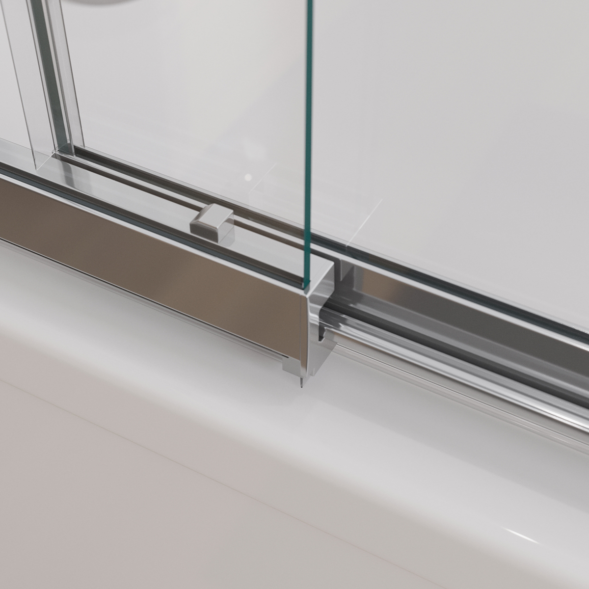 Душевая шторка на ванну CEZARES SLIDER-VF-11-100/150-C-Cr - Gidratop.ru изображение