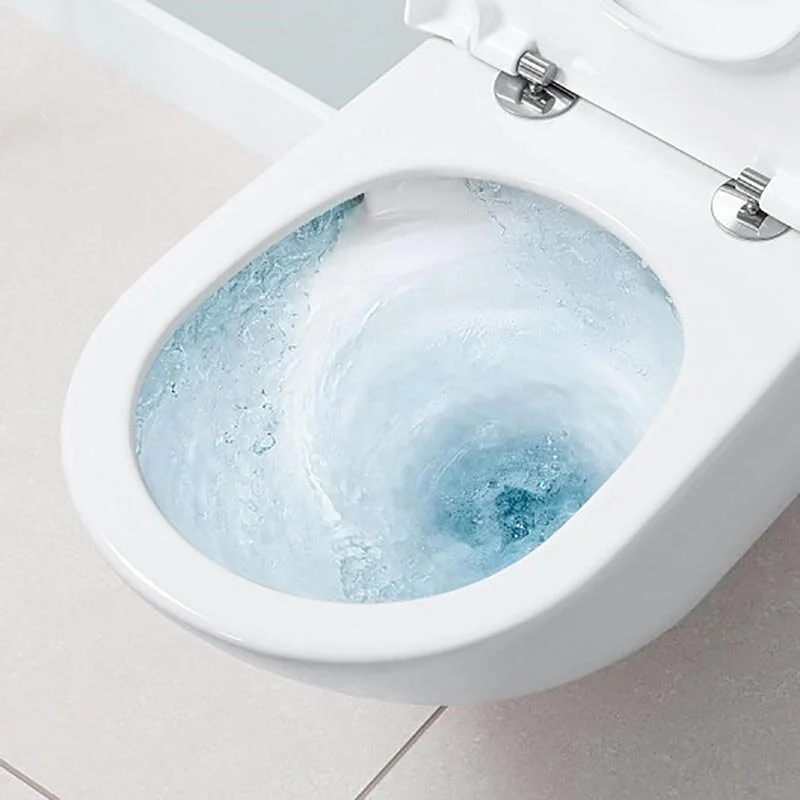 Подвесной унитаз Villeroy&Boch Subway 3.0 с сиденьем QuickRelease и Soft-Closing, 4670TSR1, альпийский белый, CeramicPlus - Gidratop.ru изображение