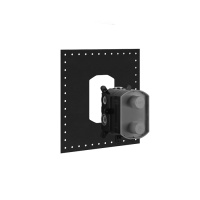 GESSI встраиваемая часть для настенного электронного смесителя с удаленным управлением, цвет хром - Gidratop.ru изображение