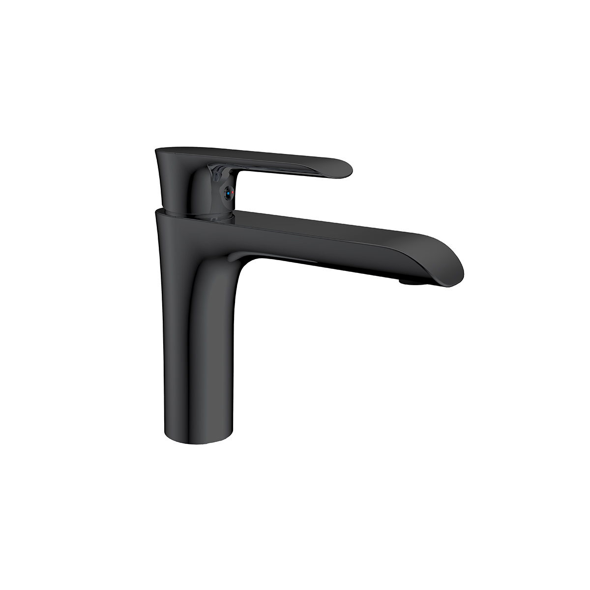 Смеситель для раковины Esse VBF-1E1MB однорычажный, черный - Gidratop.ru изображение