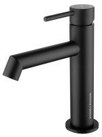 Смеситель для раковины WONZON & WOGHAND, Черный матовый (WW-H1063-MB) - Gidratop.ru изображение