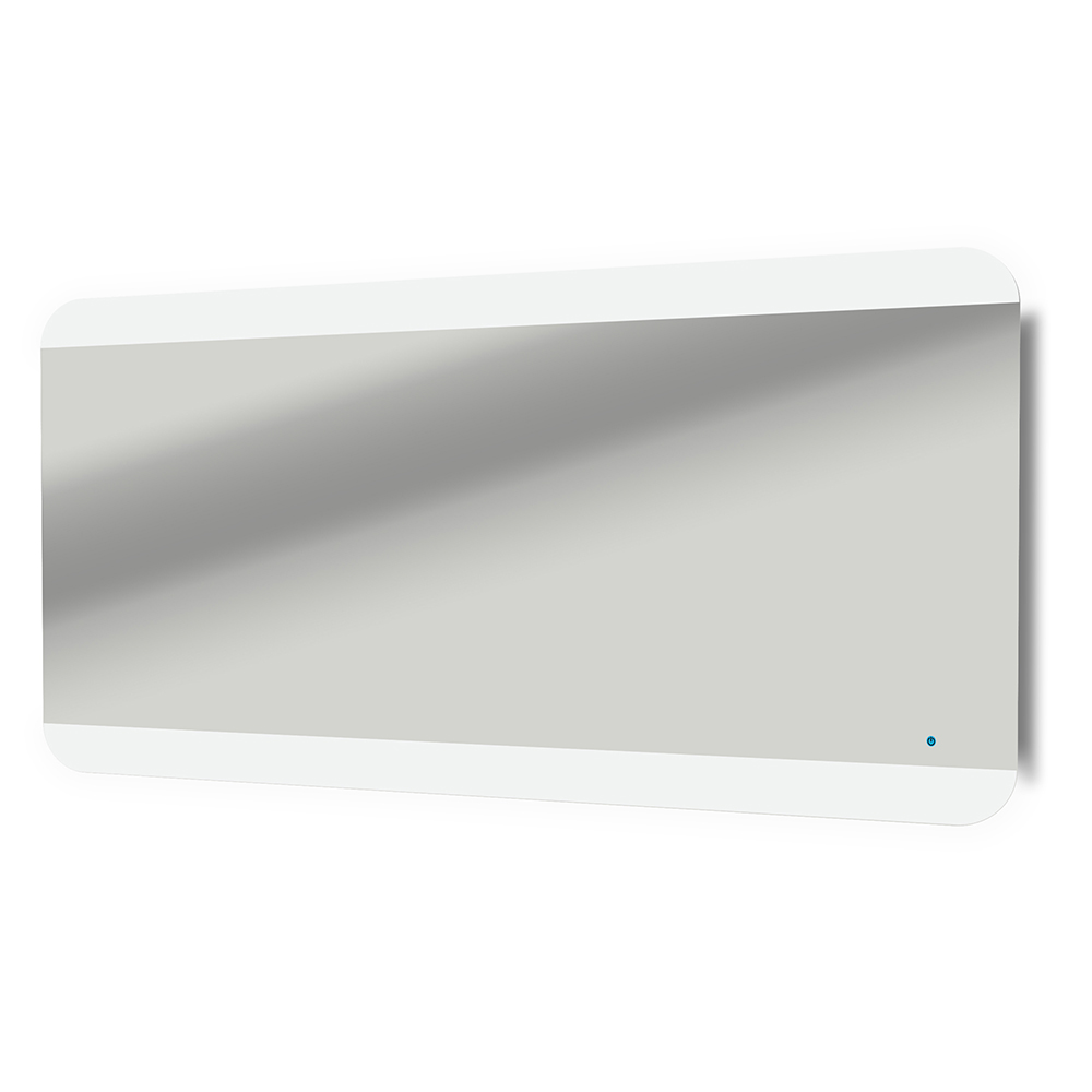 Зеркало со встроенной LED подстветкой и сенсорным выключателем Touch System, риверсивное 45006, 136х70 - Gidratop.ru изображение