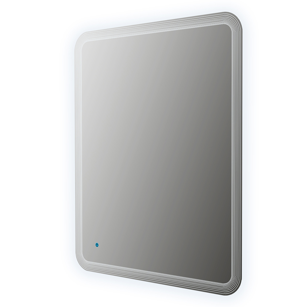 Зеркало со встроенной LED подсветкой touch system 44998, 74х90 - Gidratop.ru изображение