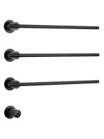 Полотенцесушитель электрический встраиваемый WONZON & WOGHAND DORTMUND, Черный матовый (WW-A363-MB) - Gidratop.ru изображение