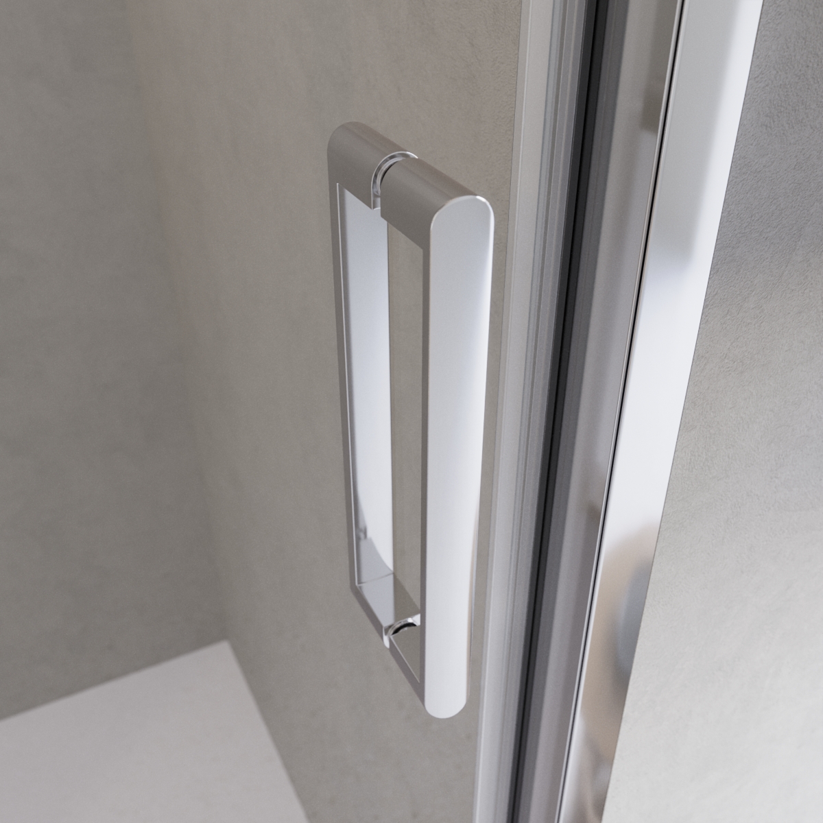 Душевая дверь BelBagno LUCE-BF-1-100-C-Cr - Gidratop.ru изображение