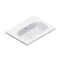 Catalano Alvea Раковина 60x46 подвесная или на мебель, цвет белый глянцевыйл - Gidratop.ru изображение