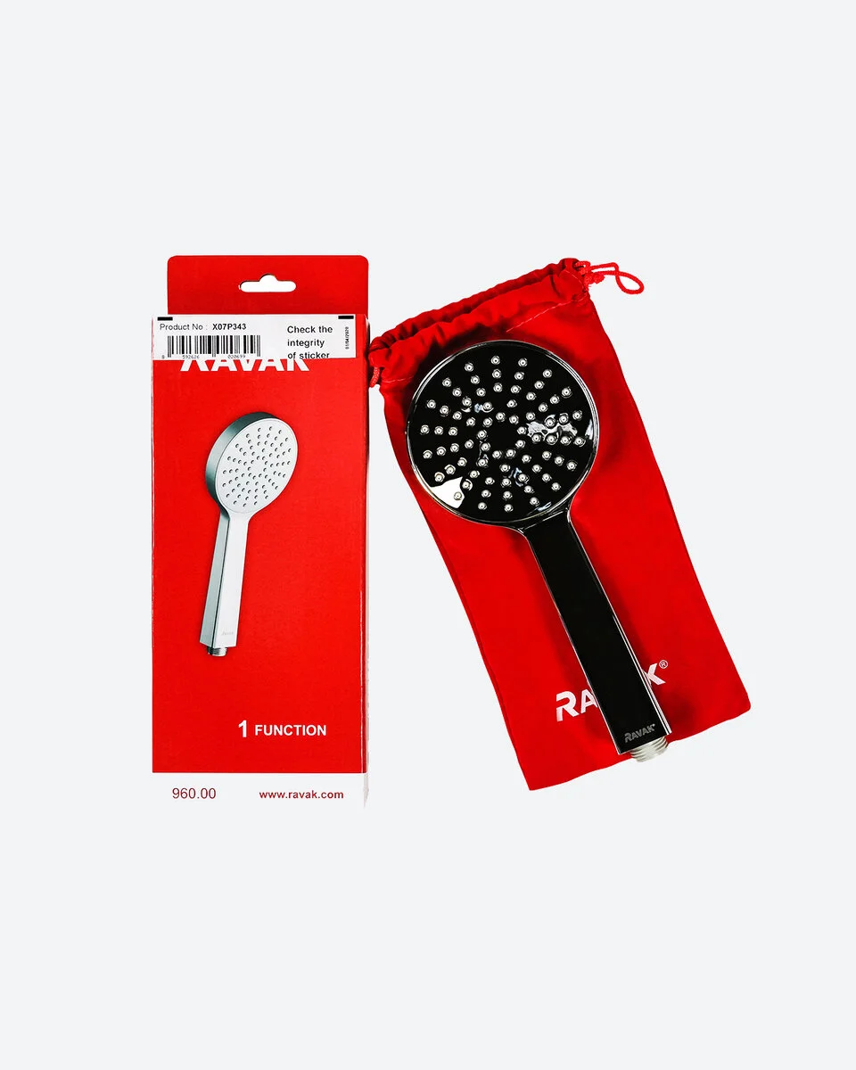 Душевая лейка Ravak Flat X07P343 S 960.00 хром - Gidratop.ru изображение
