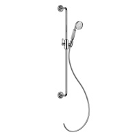 GESSI VENTI20 штанга для душа 800 мм., с ручным душем и шлангом 1500 мм., цвет хром - Gidratop.ru изображение