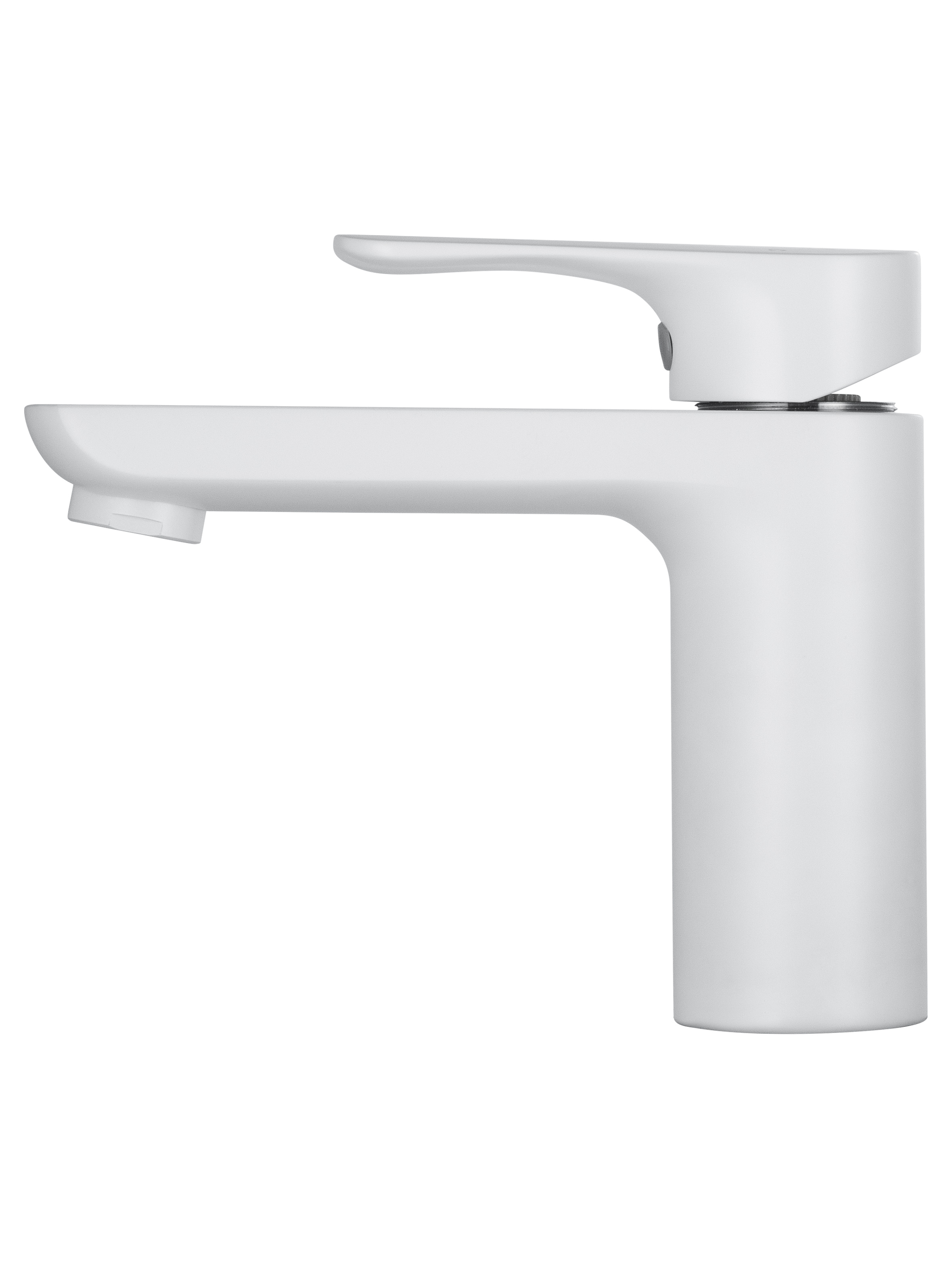 Смеситель для раковины WONZON & WOGHAND Line, Белый матовый (WW-A40732-MW) - Gidratop.ru изображение