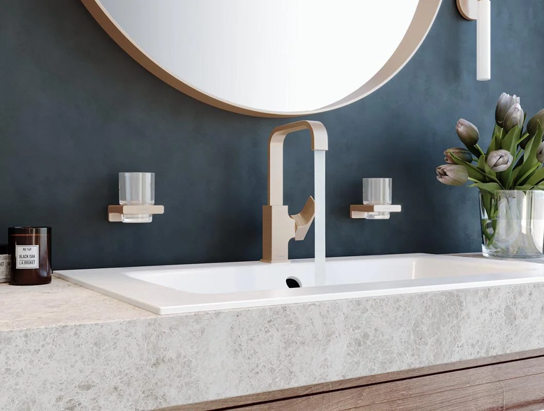 Смеситель Hansgrohe Metropol 32511140 для раковины, шлифованная бронза - Gidratop.ru изображение