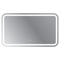 Зеркало со встроенной подсветкой, сенсорным выключателем и подогревом CZR-SPC-STYLUS-1200-700-TCH-WARM, 12V, 220-240V, 1200x700x30 - Gidratop.ru изображение