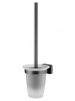 Туалетный ершик в комплекте WONZON & WOGHAND GRAFFITY, Темный графит (WW-9329) - Gidratop.ru изображение