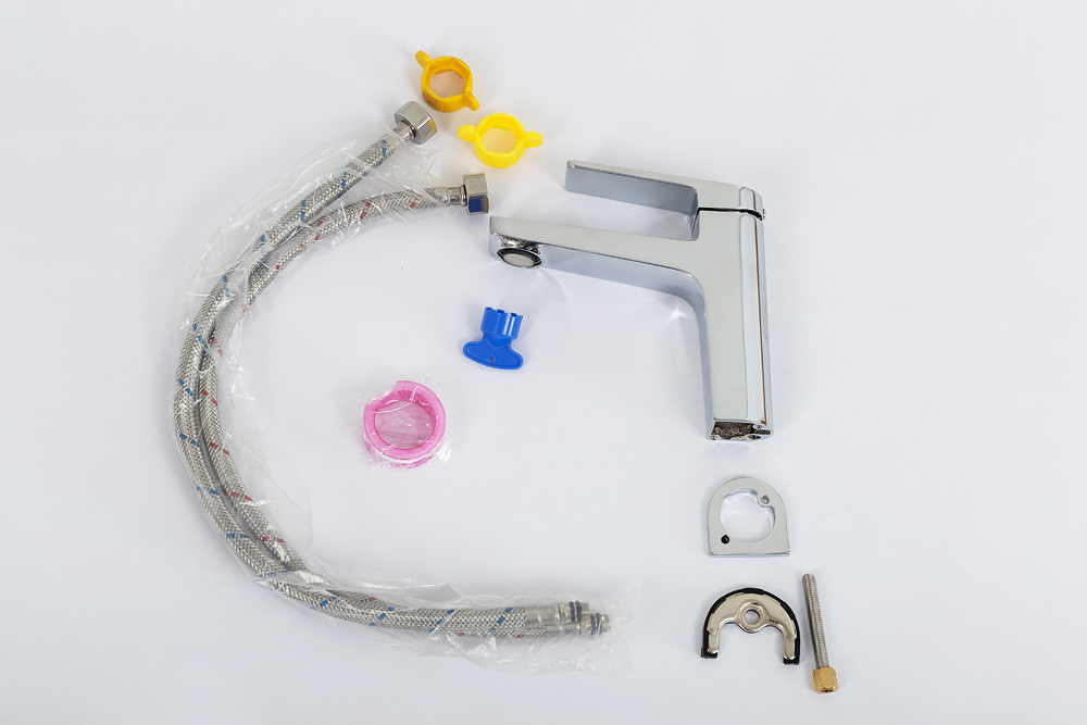 ARDENTE Смеситель для раковины без донного клапана, хром ARDENTE-LVM-CRM-W0 - Gidratop.ru изображение