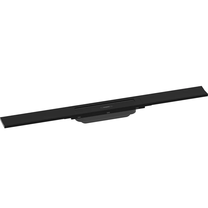 Решетка для дренажного канала Hansgrohe RainDrain Flex, 70 см, черный матовый, 56043670 - Gidratop.ru изображение