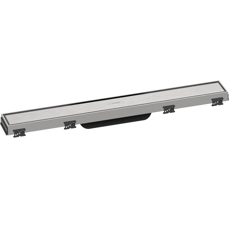 Решетка для дренажного канала Hansgrohe RainDrain Match, 60 см, полированная сталь, 56036800 - Gidratop.ru изображение