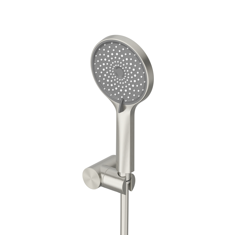 RELAX-DSET-IN Душевой комплект встраиваемый (смеситель встраиваемый, верхний душ, ручной душ со шлангом, штуцер с держателем), сатин - Gidratop.ru изображение