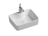 Умывальник чаша накладная прямоугольная Element 480x370x130мм - Gidratop.ru изображение