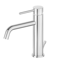 Newform XT Смеситель для раковины на 1 отверстие с донный клапаном, излив 150мм, цвет: хром