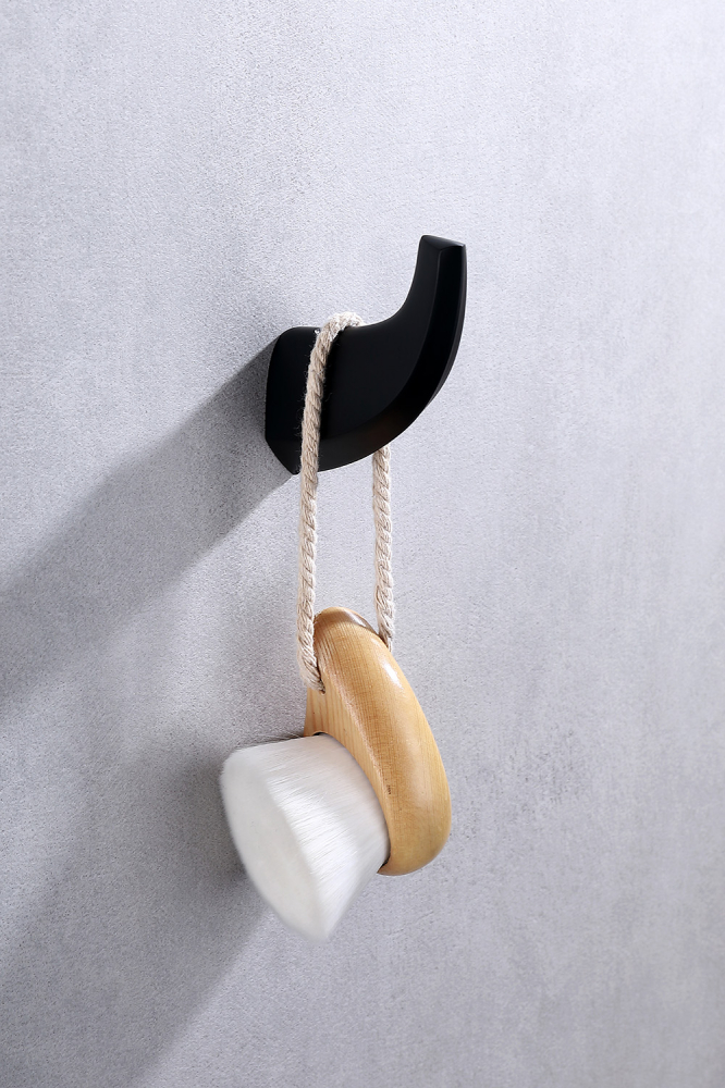 Крючок ABBER Nord AA1550B черный матовый - Gidratop.ru изображение