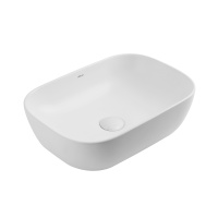 Раковина накладная ABBER Rechteck AC2200MW белая матовая - Gidratop.ru изображение