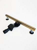 Душевой трап 60 см WONZON & WOGHAND, Брашированное золото (WW-65406M-BG)