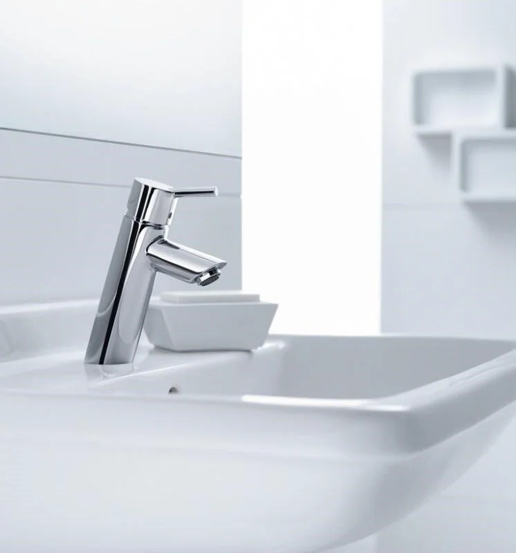 Смеситель Hansgrohe Talis для раковины, с донным клапаном, хром, 32040000 - Gidratop.ru изображение