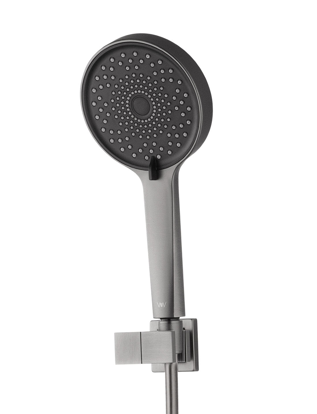 Смеситель для ванны с душем WONZON & WOGHAND FRAME, Темный графит (WW-88639010-BGM) - Gidratop.ru изображение