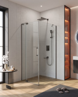 Душевой уголок CEZARES SLIDER-AH-1-90-80/90-C-GM - Gidratop.ru изображение