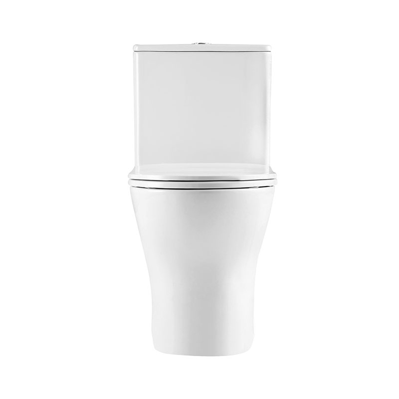 LOUNGE Унитаз-моноблок с сиденьем дюропласт soft close, P-trap BB8618CPR-MN/SC - Gidratop.ru изображение