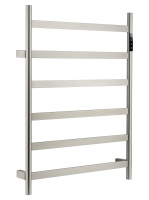 Полотенцесушитель электрический WONZON & WOGHAND ESSEN, Брашированный никель (WW-A405-BR) - Gidratop.ru изображение