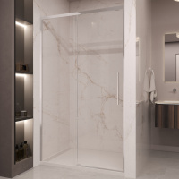 Душевая дверь Stella VDS-1ST160CL, 1600, хром, стекло прозрачное - Gidratop.ru изображение