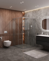 Душевой уголок CEZARES MOLVENO-A-22-100+30-C-Cr-IV