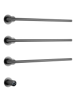 Полотенцесушитель электрический встраиваемый WONZON & WOGHAND DORTMUND, Темный графит (WW-A363-GM) - Gidratop.ru изображение