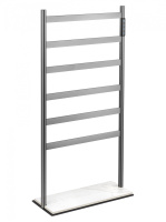 Полотенцесушитель электрический напольный WONZON & WOGHAND ESSEN, Темный графит (WW-A406-GM) - Gidratop.ru изображение