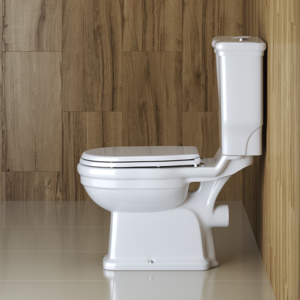 Унитаз-компакт безободковый BelBagno BOHEME BB115CPR/BB115SC - Gidratop.ru изображение