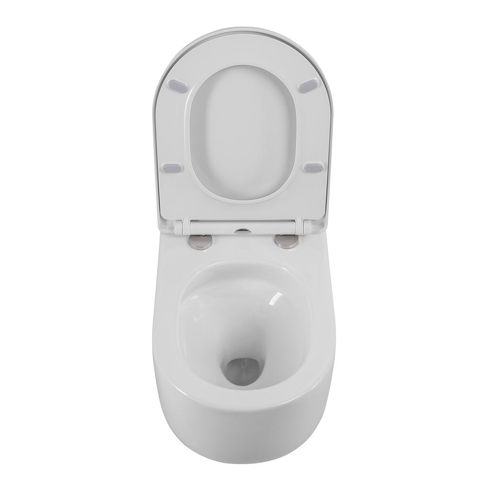 Унитаз подвесной безободковый BelBagno SOFT-TOR BB084CH-TOR/BB2031SC - Gidratop.ru изображение
