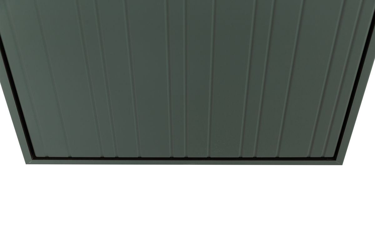 PORTOFINO Колонна подвесная с одной распашной дверцей, реверсивная 55966 Verde opaco, 35x20x115 - Gidratop.ru изображение
