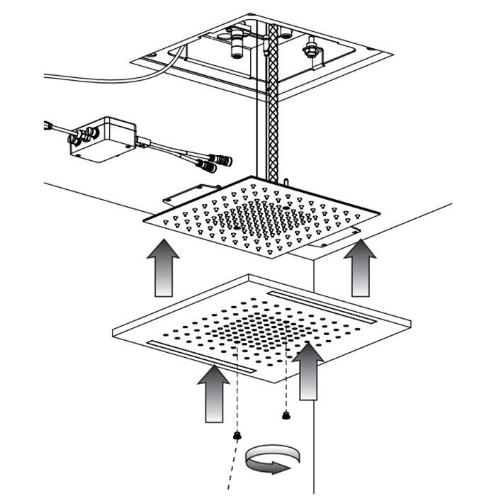 Gessi Colour декоративная панель 300х500 мм., цвет Copper Brushed PVD - Gidratop.ru изображение