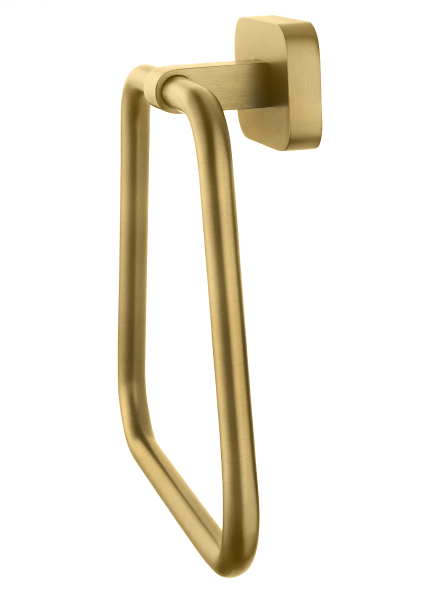 Кольцо для полотенец WONZON & WOGHAND GRAFFITY, Брашированное золото (WW-9313-BG) - Gidratop.ru изображение