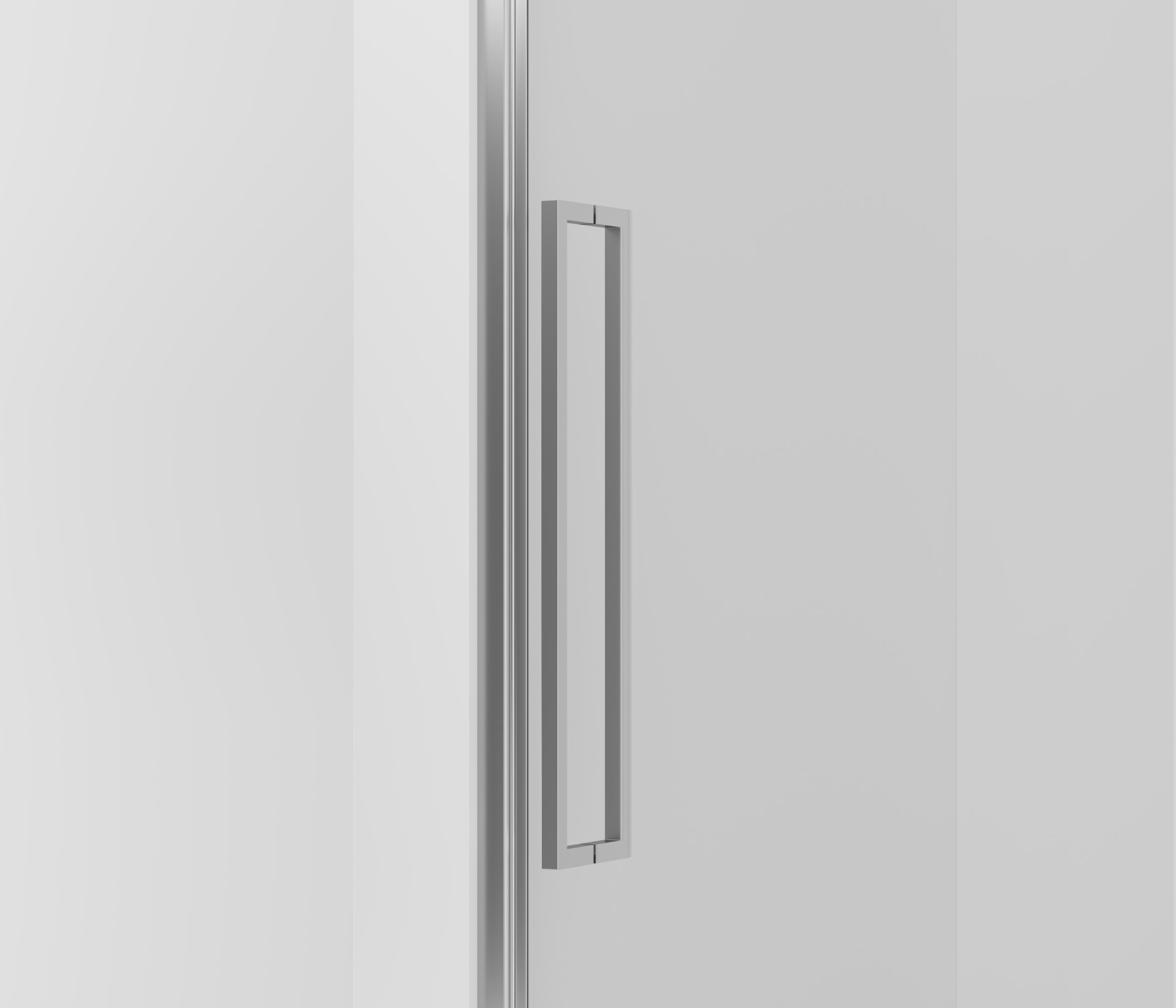Душевой уголок Slim-N VSR-4SNP1010CL, 1000*1000, хром, стекло прозрачное - Gidratop.ru изображение