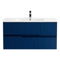 DUET База под раковину подвесная с двумя выкатными ящиками, Sapfiro, 970x450x500, DUET-1000-2C-SO-SPF-P - Gidratop.ru изображение