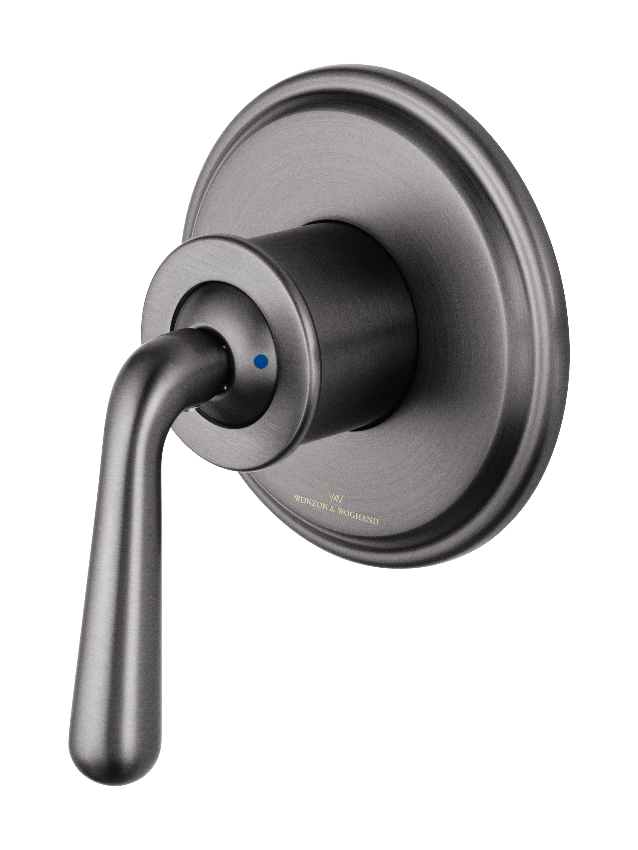 Смеситель с гигиеническим душем встраиваемый WONZON & WOGHAND STEAM, Темный графит (WW-88849008-BGM) - Gidratop.ru изображение