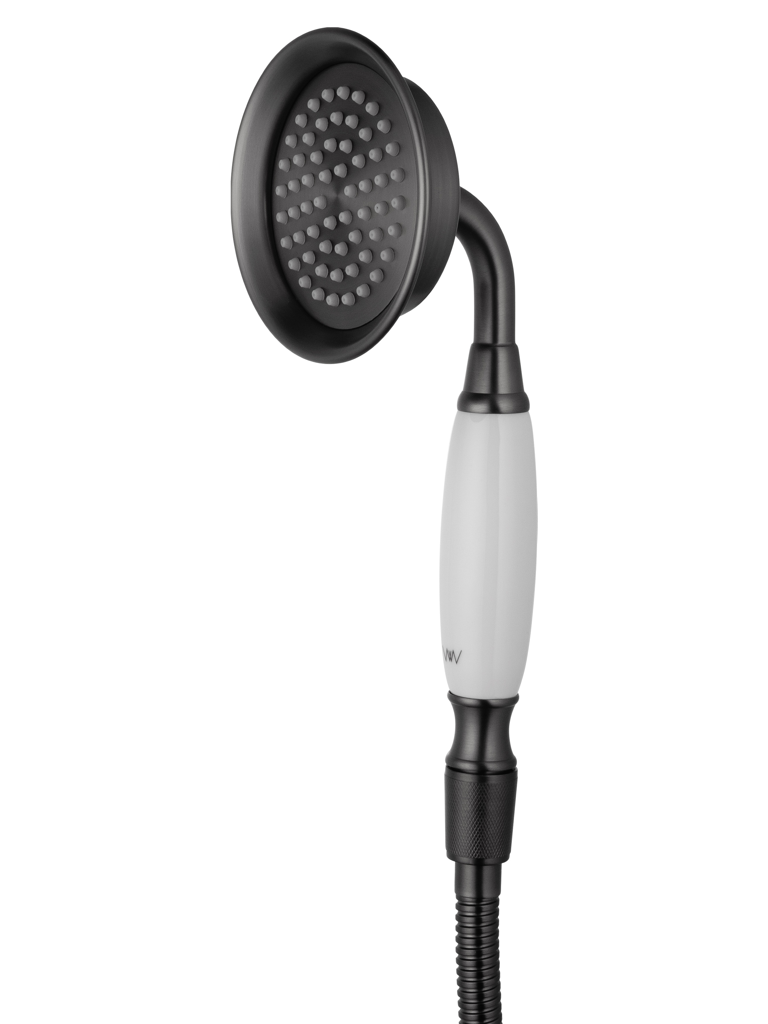 Смеситель для ванны с душем WONZON & WOGHAND RETRO, Темный графит (WW-88639020-BGM) - Gidratop.ru изображение