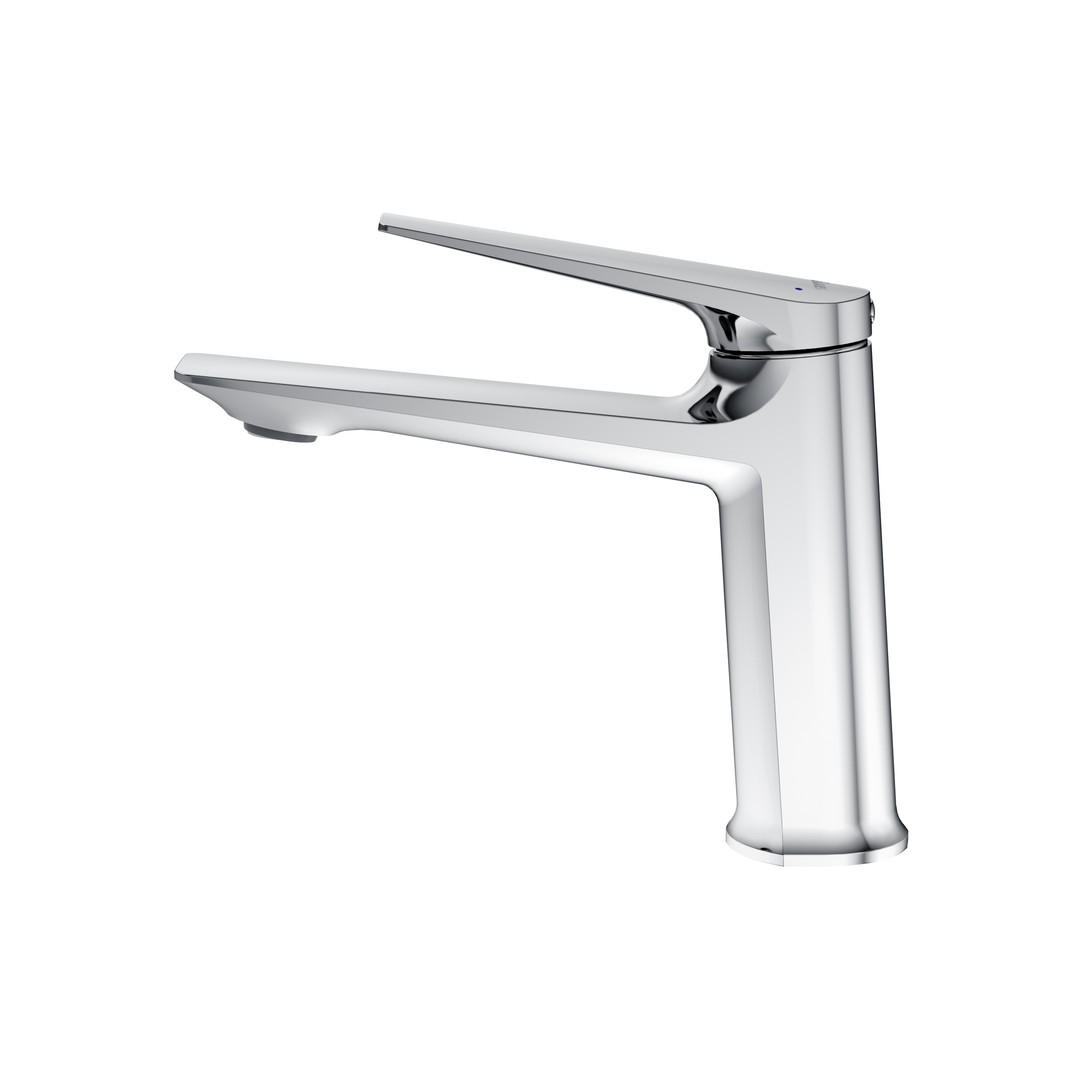 LINER-LS-01-W0 Смеситель для раковины однорычажный, без донного клапана, исполнение хром - Gidratop.ru изображение