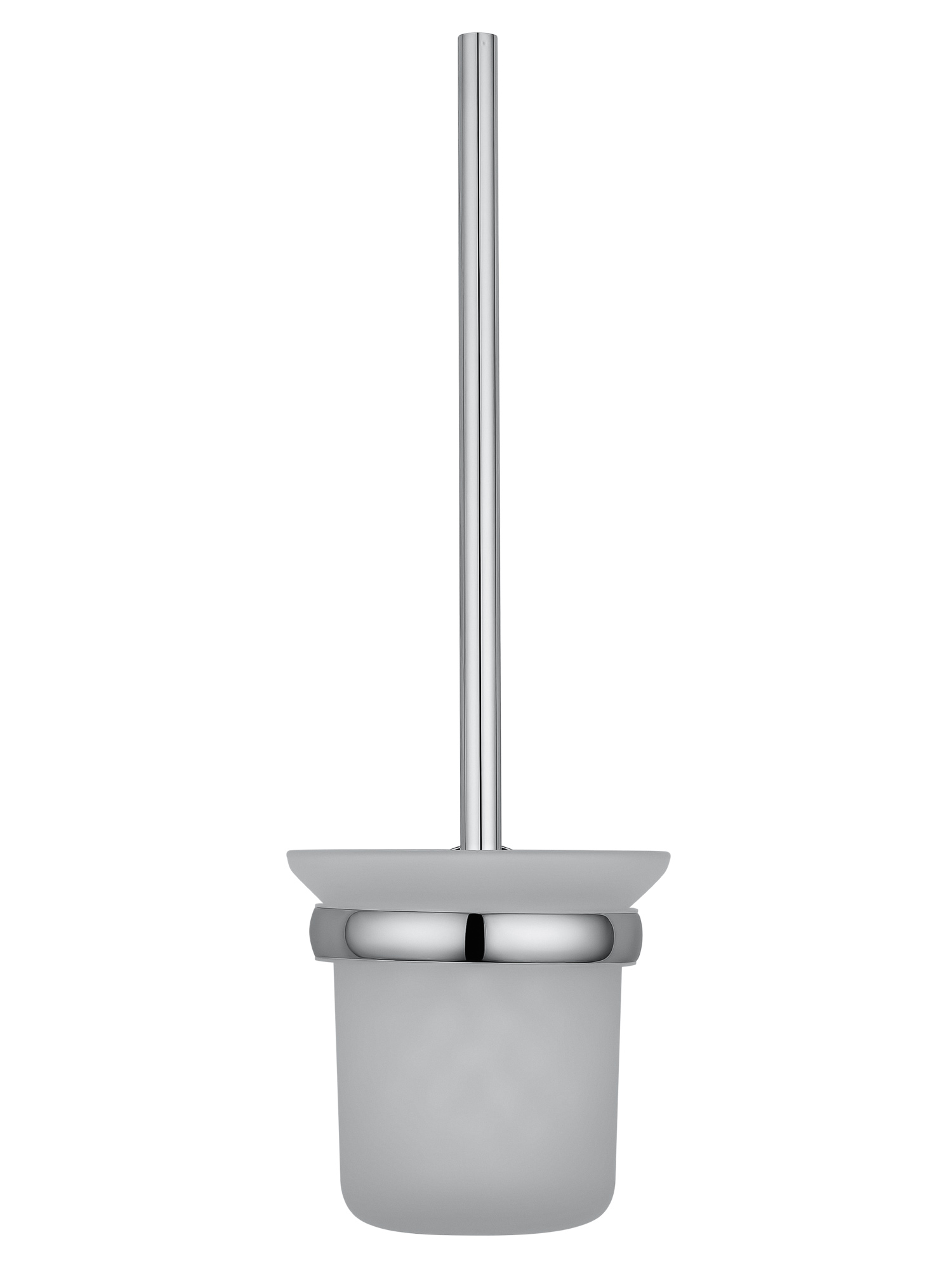 Туалетный ершик в комплекте WONZON & WOGHAND EASY, Хром (WW-8129) - Gidratop.ru изображение