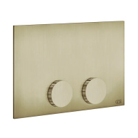 Gessi Ingranaggio клавиши смыва Tece (TeceProfil, TeceBox)., цвет Brushed Brass PVD - Gidratop.ru изображение