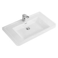 ANCONA-N ENERGIA-N Раковина из искусственного мрамора EA-1000-LVB, 1000x480x140 - Gidratop.ru изображение