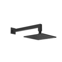 Gessi Emporio shower верхний душ для настенного крепления, поворотная, с защитой от известкового налёта, цвет: Black XL - Gidratop.ru изображение