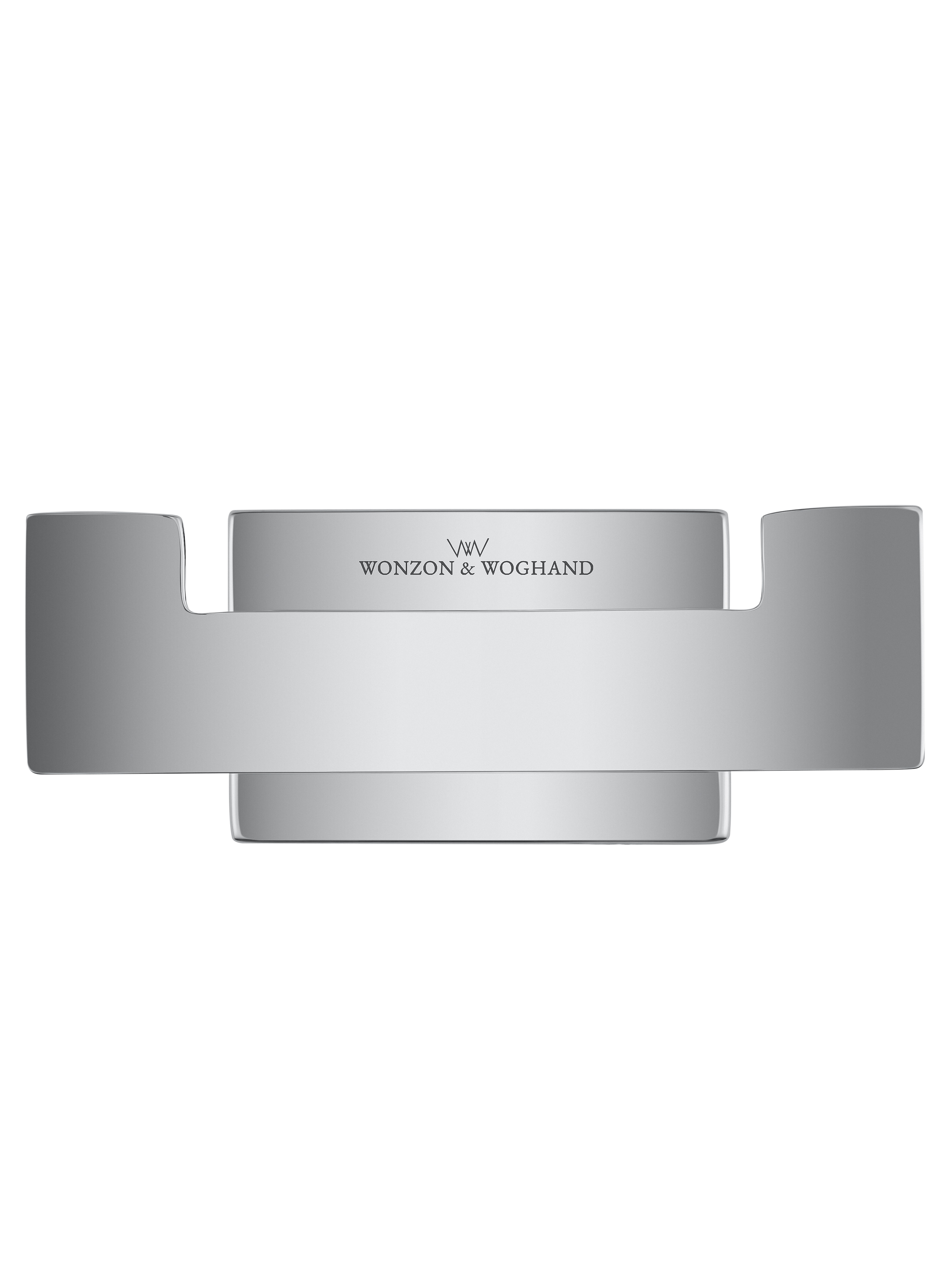 Двойной крючок для ванной WONZON & WOGHAND FLAT, Хром (WW-9725) - Gidratop.ru изображение